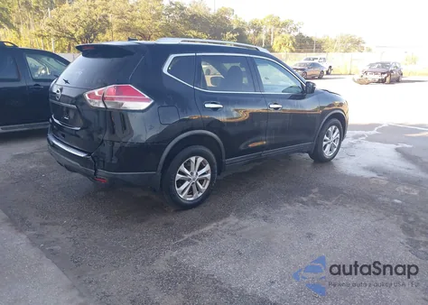 2015 Nissan Rogue Sv z USA, uszkodzony, nr VIN KNMAT2MT1FP517805